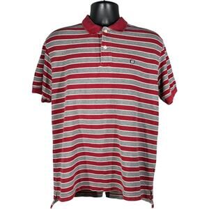 American Eagle Outfitters Striped Short Sleeve Polo